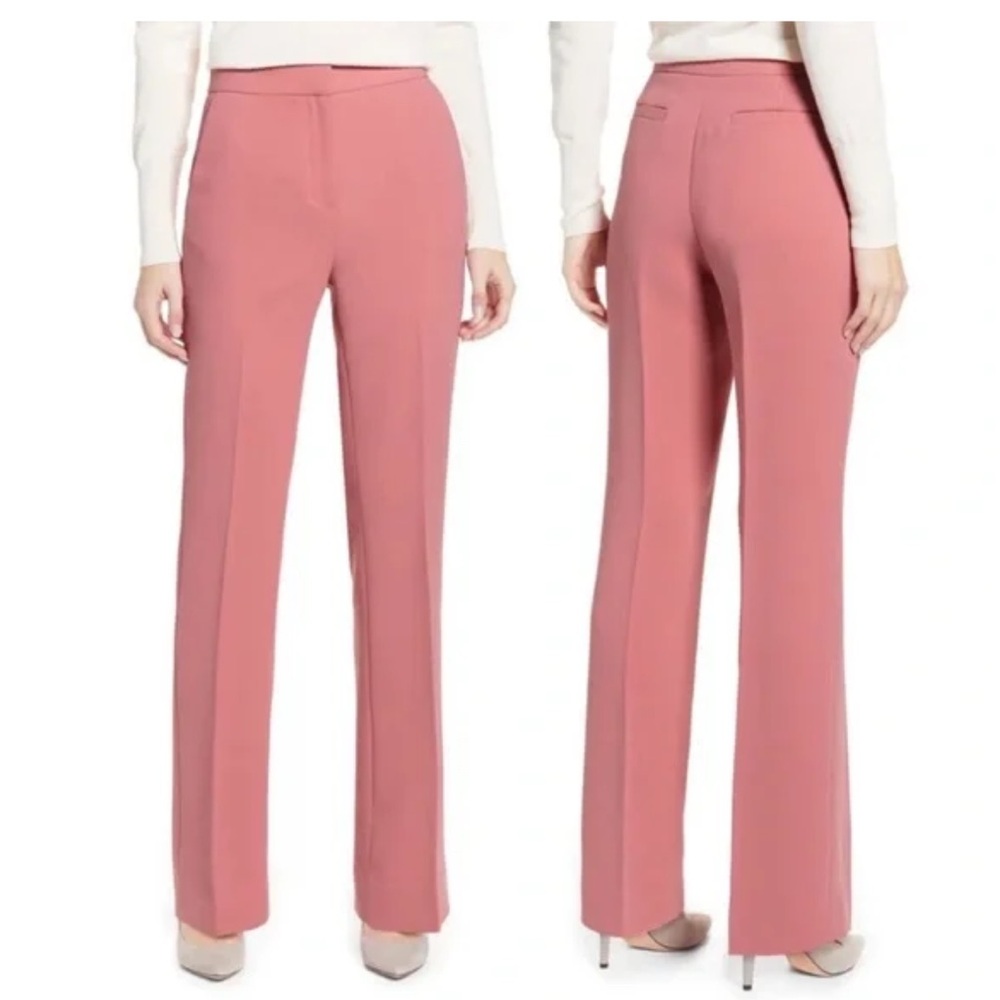 Rachel Parcell Lined High Rise Pants